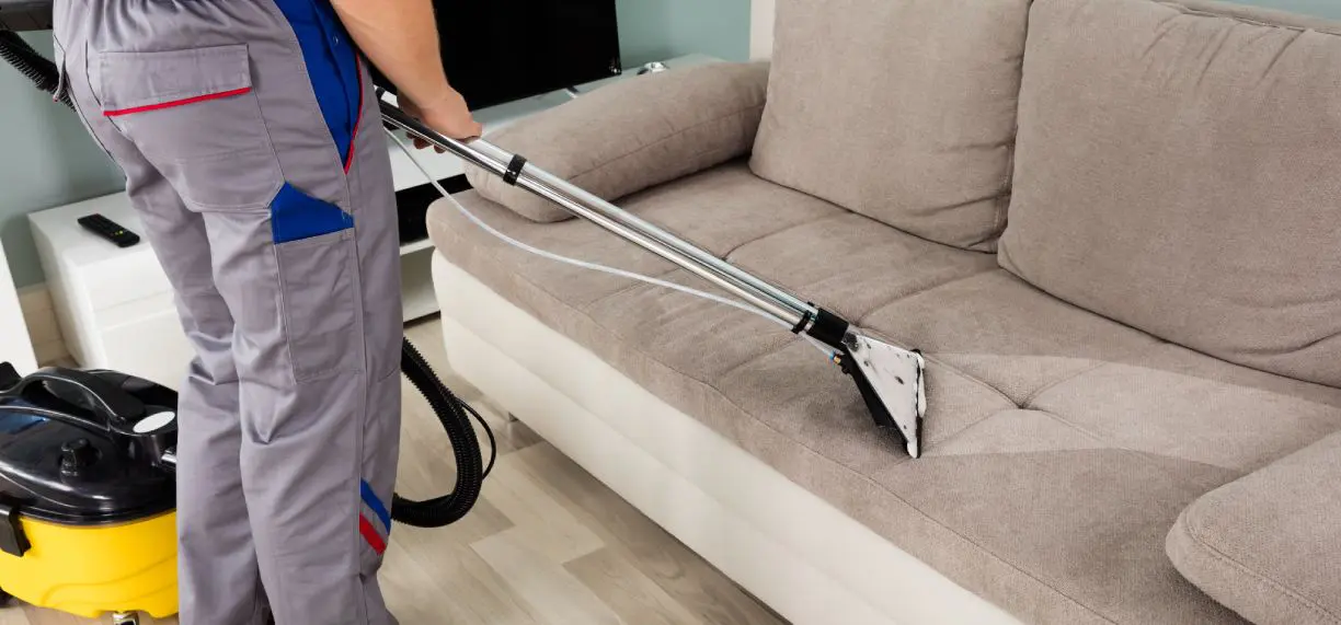 Sofa deep cleaning process